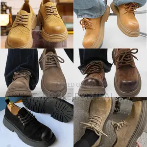 Balenciaga Chunky Vintage-Style Platform Dress Shoes