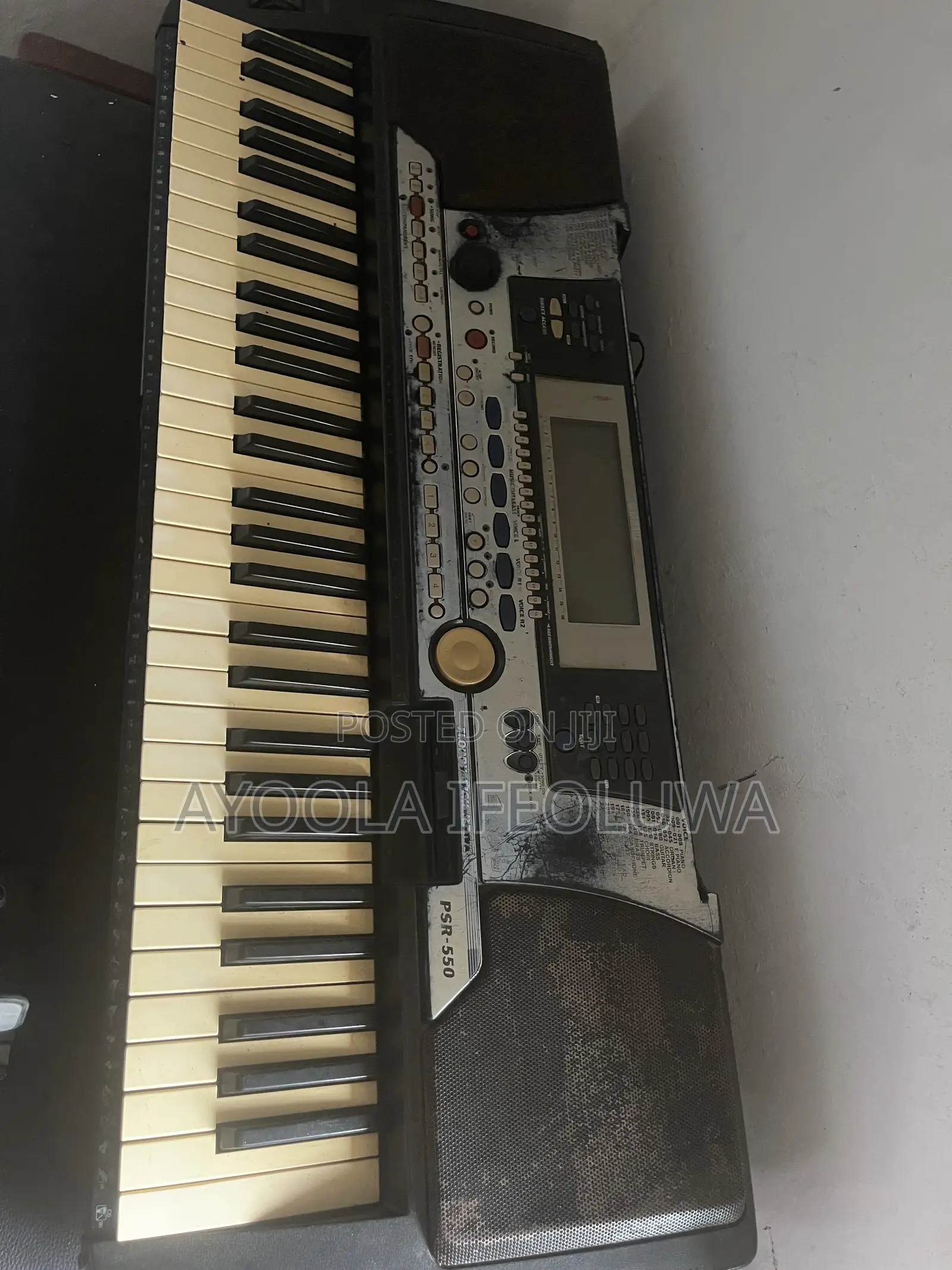 Keyboard Yamaha PSR550 for Sale