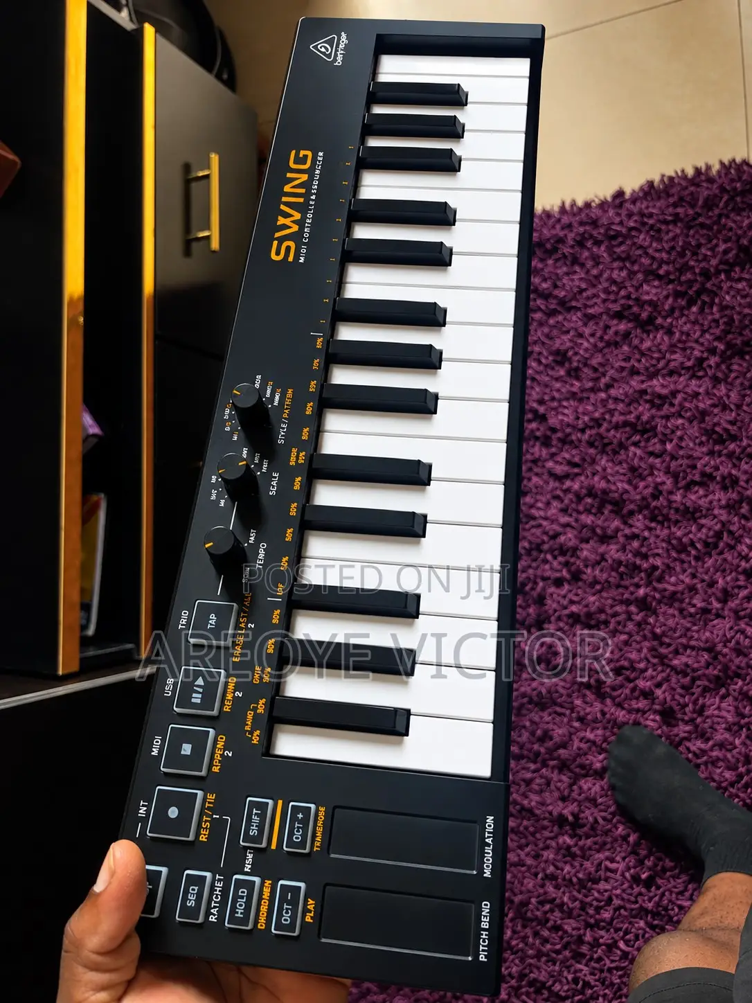 Swing Midi Controller Sequence Keyboard