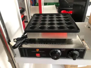 25-Hole Electric Takoyaki Maker | Commercial Japanese BallSnac Machine