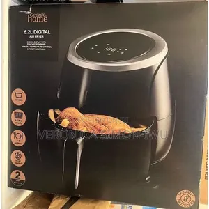 George Home 6.2l Black Digital Air Fryer