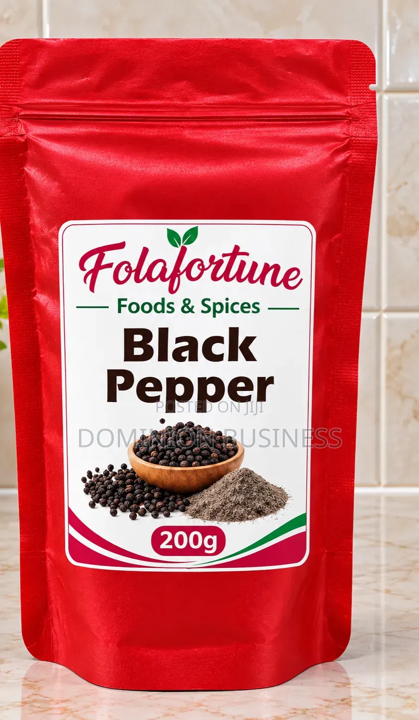 Black Pepper 100% Natural