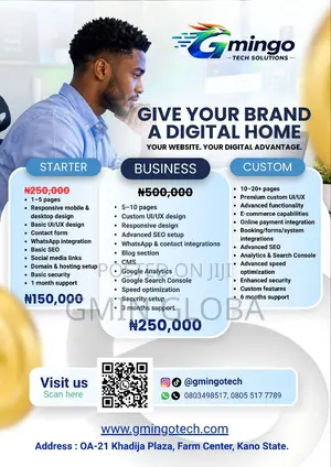 Website Design Development in Kano | Starter From