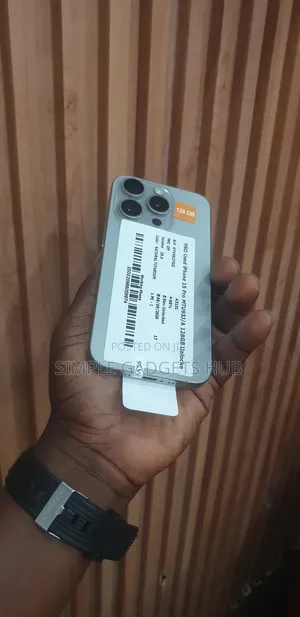 New Apple iPhone 15 Pro 128 GB Graphite
