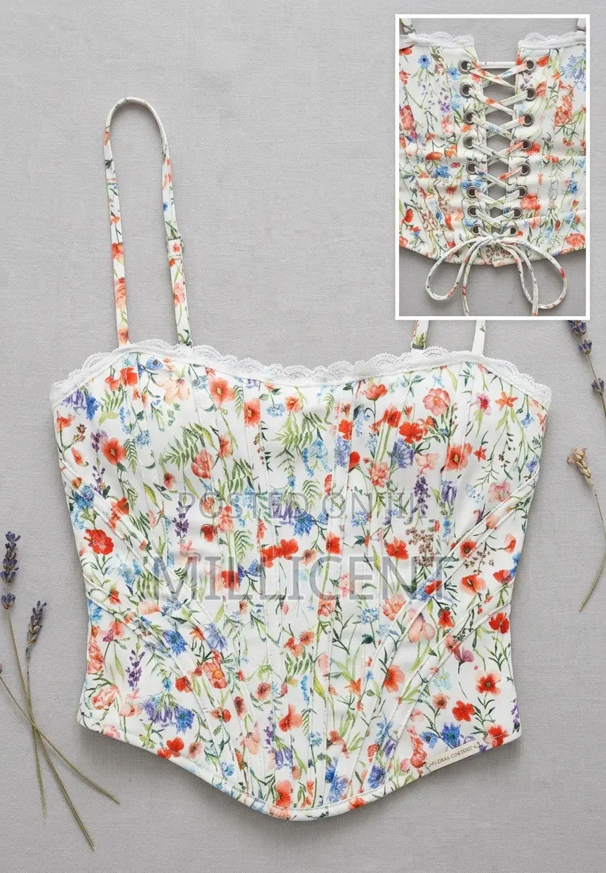 Floral Corset Top