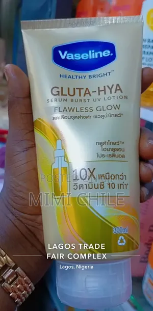 Vaseline Healthy Bright Glutahya Serumburst UV Lotion Flawless Glow