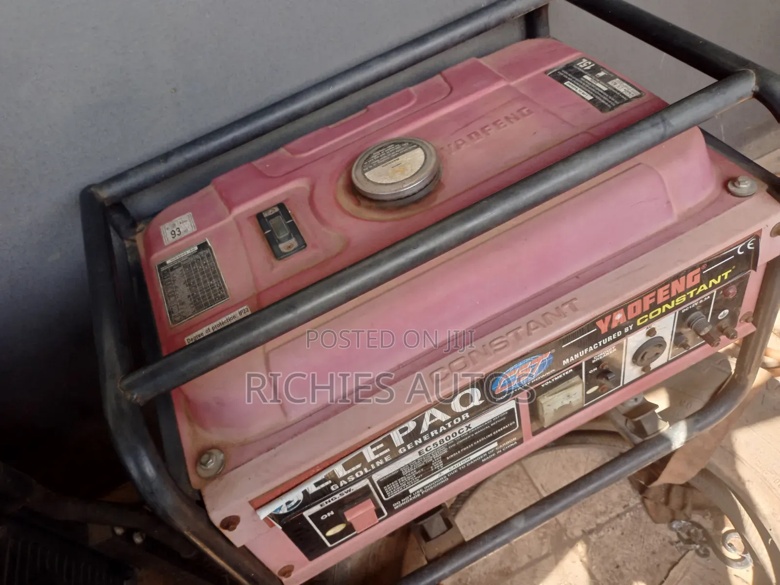 Clean 3.5KVA Generator