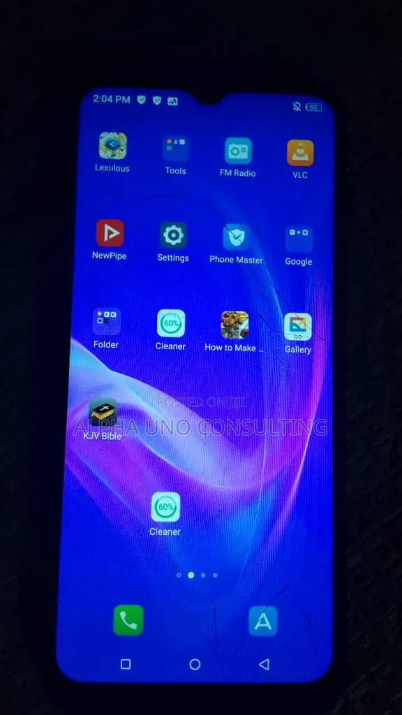 Itel P36 16 GB Blue
