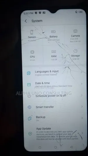 Itel P36 16 GB Blue