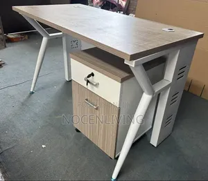 1.2 Table With Mobile 3 Drawer