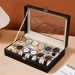 12-Piece Watch Storage Box