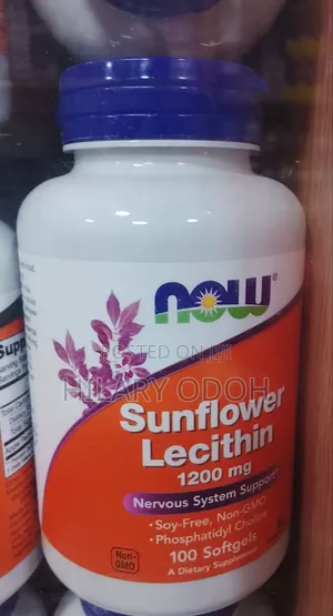 NOW Foods Sunflower Lecithin 1,200 Mg 100 Capsules
