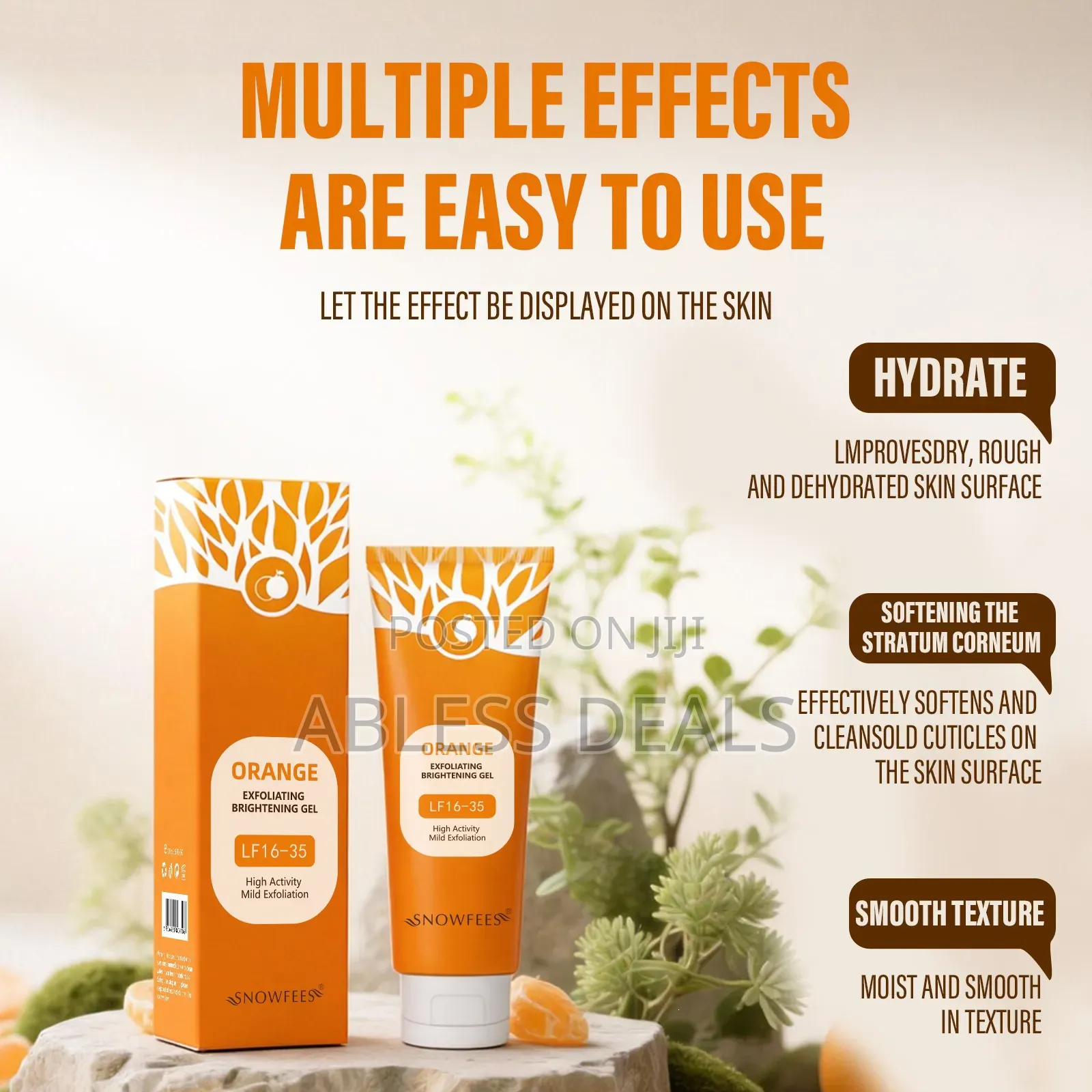 Orange Enzymes Exfoliating Brightening Gel