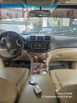 Toyota Highlander Limited 2008 White