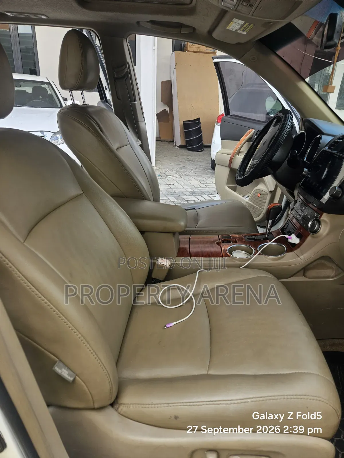 Toyota Highlander Limited 2008 White