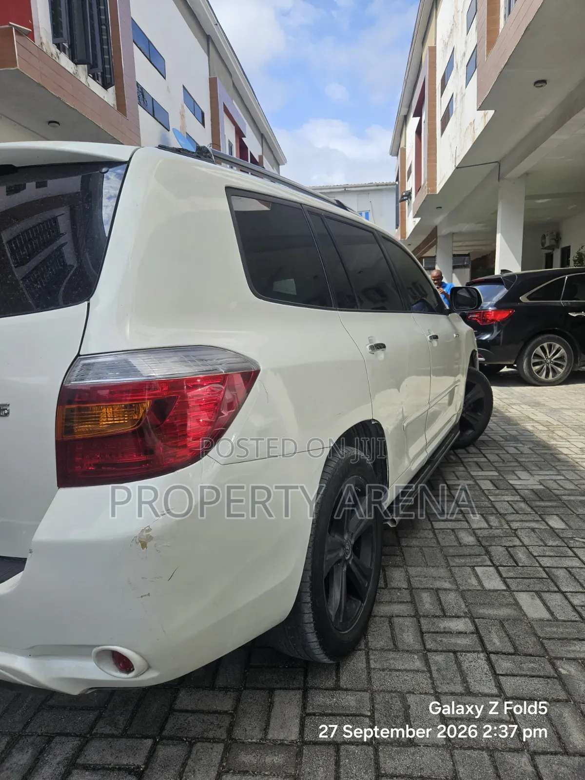 Toyota Highlander Limited 2008 White