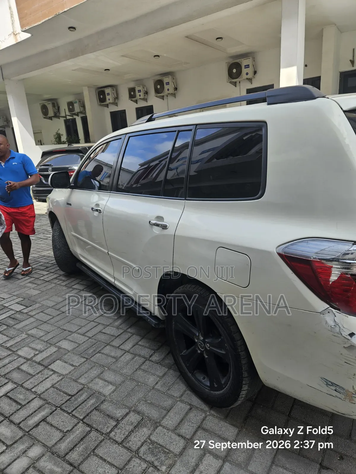Toyota Highlander Limited 2008 White