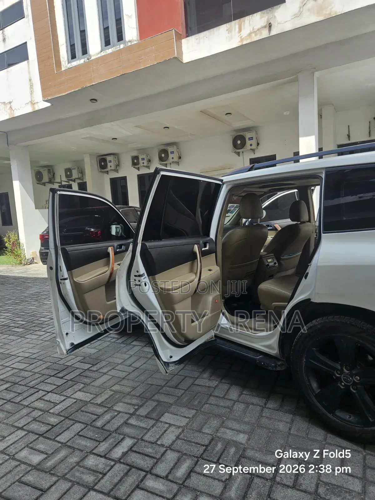 Toyota Highlander Limited 2008 White