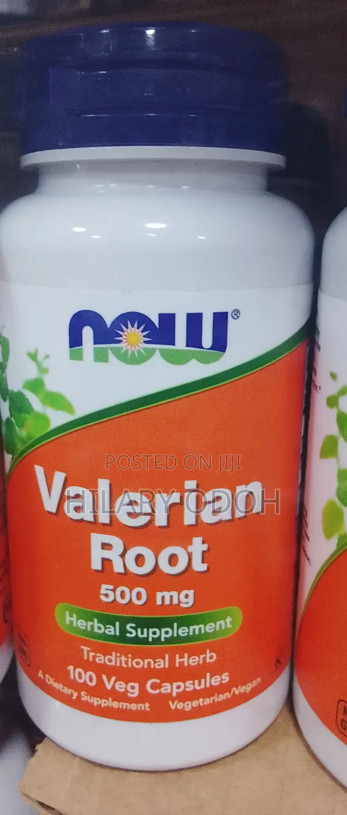 NOW Valerian Root 500mg (100 Veg Capsules)