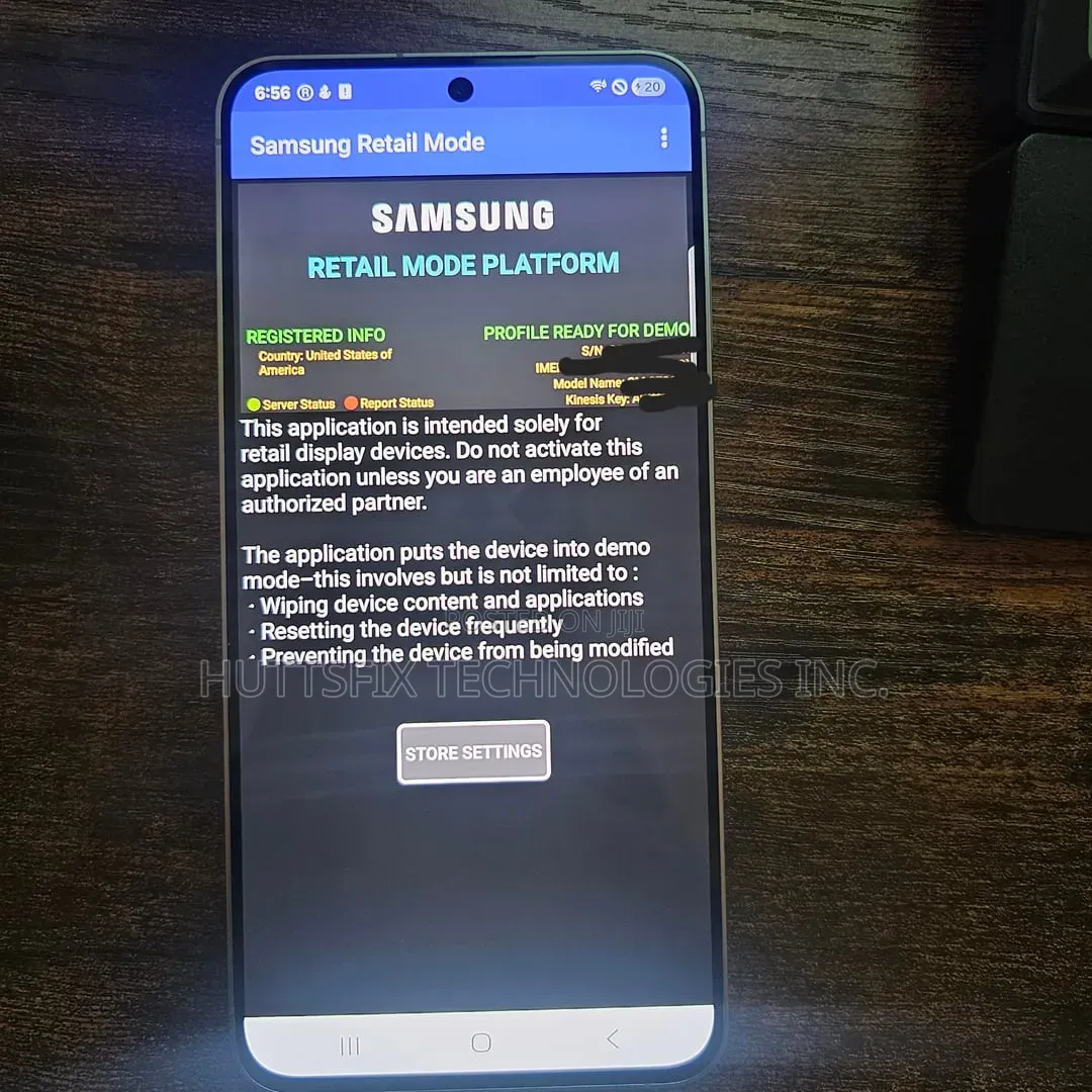 Samsung Retail/Demo Mode Removal