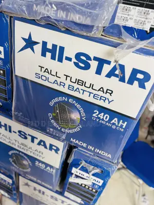 240ah Hi Star Tubular Battery Very Quality 18 Months With Warranty