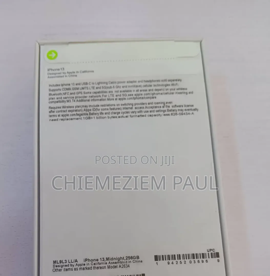 New Apple iPhone 13 Pro 256 GB White