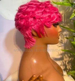 Blended Pixie Wig - Short Stylish - Benin City`