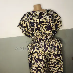 3-in-1 Ankara Palazzo Set. Smocked Top Palazzo and Extra Top