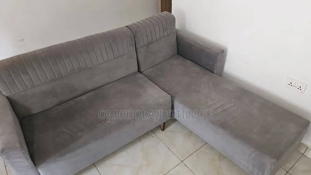 L- Shape Sofa Grey Colour
