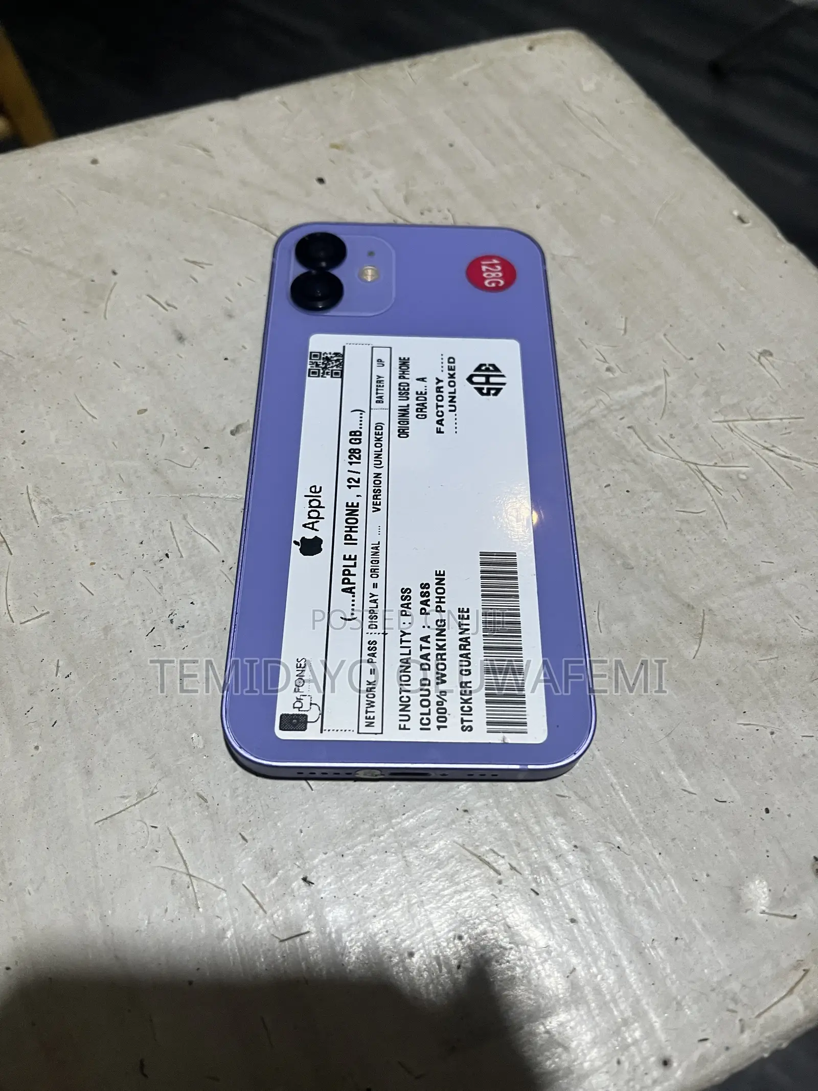 Apple iPhone 12 128 GB Purple