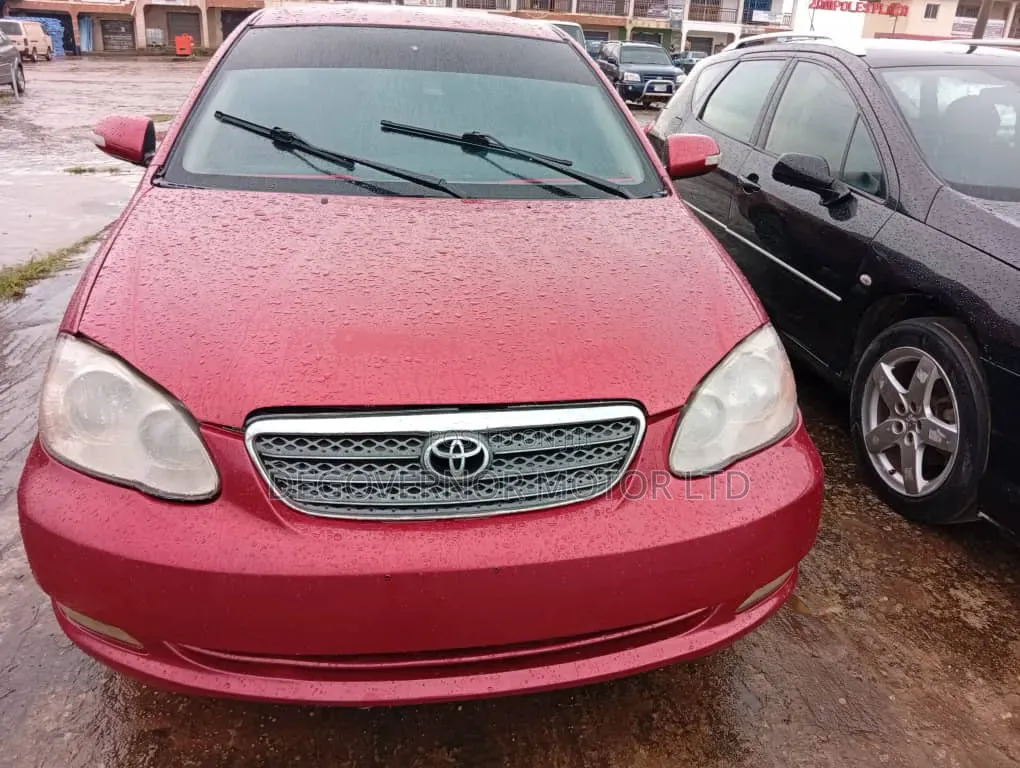 Toyota Corolla 2005 Red