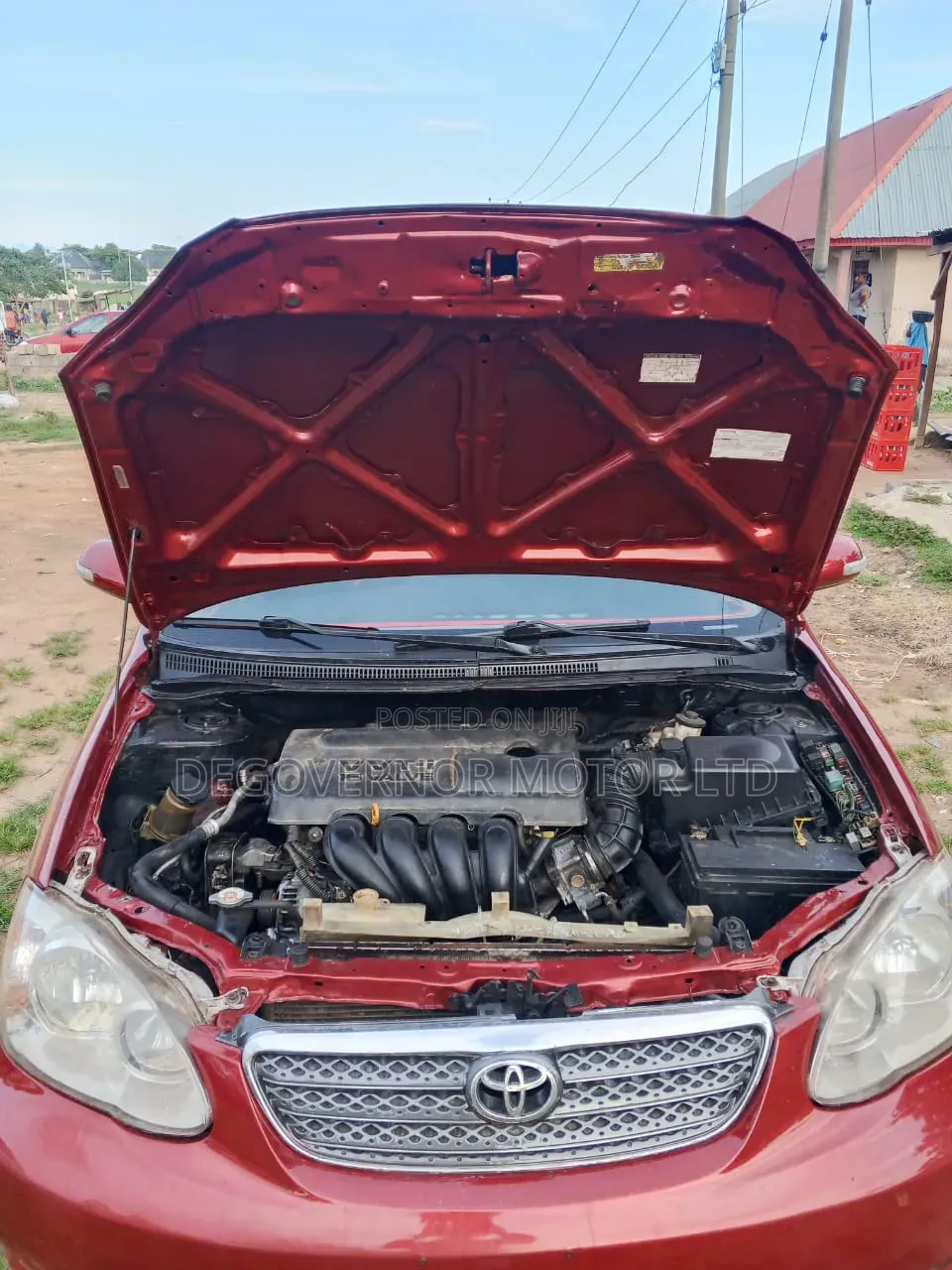 Toyota Corolla 2005 Red