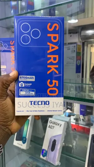 New Tecno Spark 50 128 GB Gray