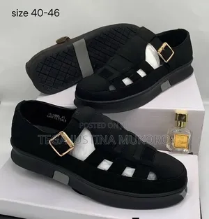 Latest Design High Quality Men's Suede Sandals