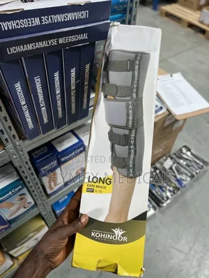 Long Knee Immobiliser Brace