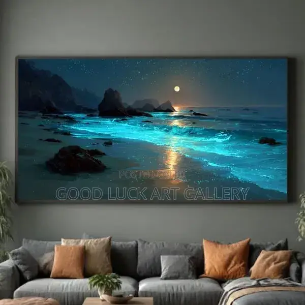 Tree Alone Landscape Canvas