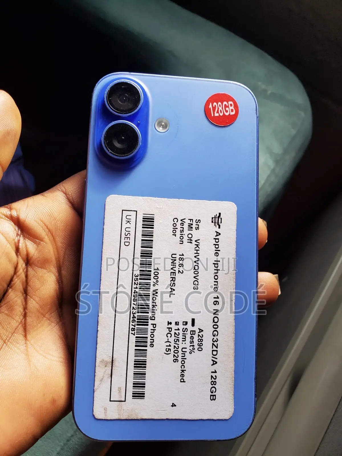 Apple iPhone 16 128 GB Blue
