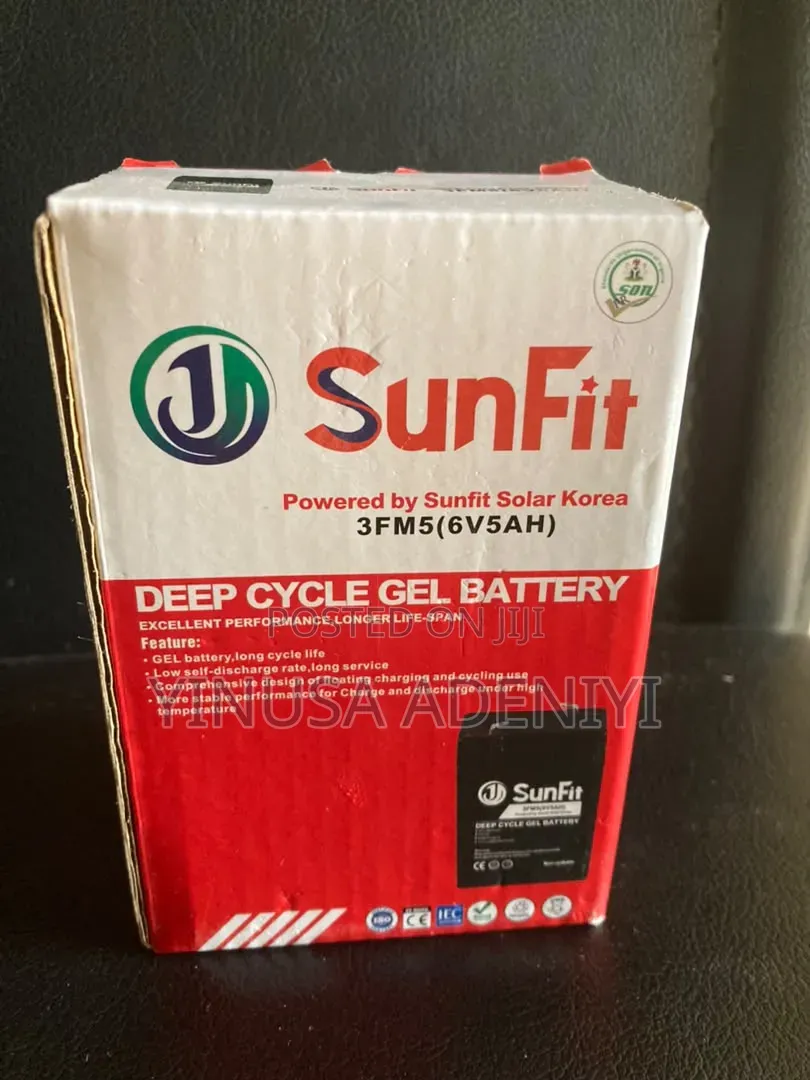 Sunfit Charable Fan Battery