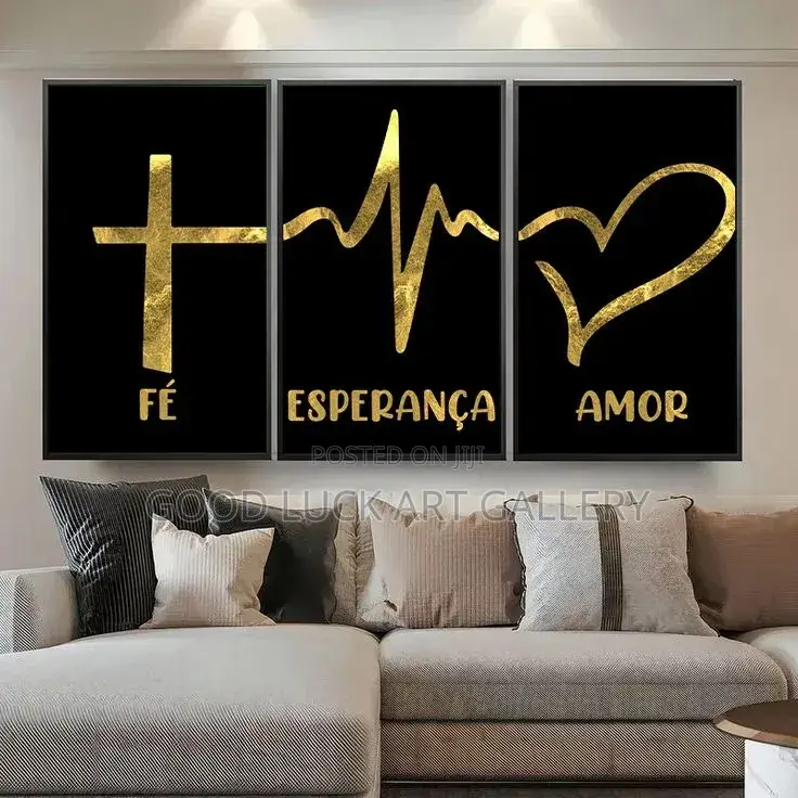 Faith,hope, and Love Canvas