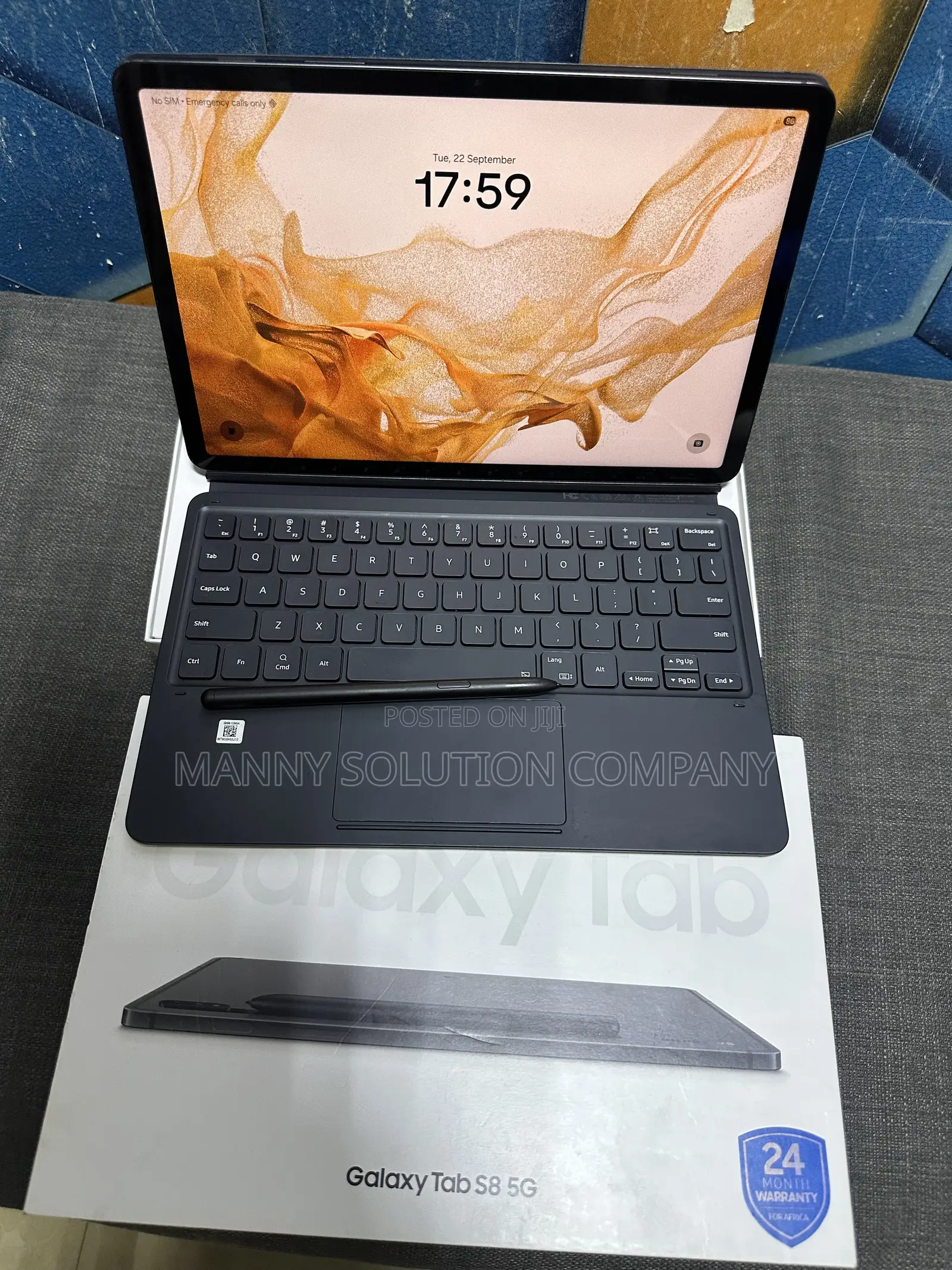 Samsung Galaxy Tab S8 256 GB Black