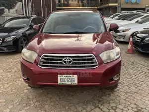 Toyota Highlander Sport 2010 Burgundy