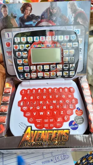 32+10 English Words Learning Machine Laptop for Kids