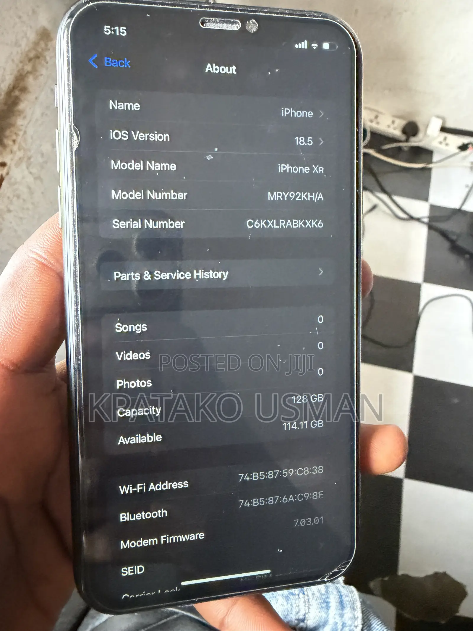 Apple iPhone XR 128 GB Black