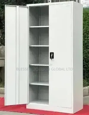 Heavy Duty 2-Door Steel Storage Cabinet