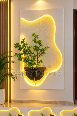 Modern Luxury 3D LED Wall Art Panel and Frame