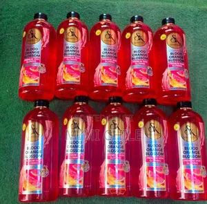SK Body Glow Shower Gel, Blood Orange Blossom -Premium Skin Glowing
