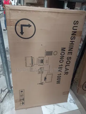 SUNSHINE Solar Panel Mono 100w 18v