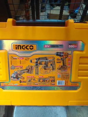 3 in 1 Ingco Cordless Combo Kit Machine