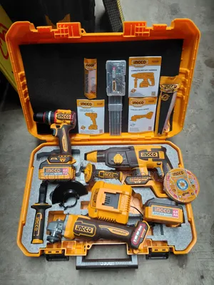 3 in 1 Ingco Cordless Combo Kit Machine