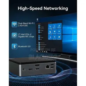 12th Gen Intel N100 Mini PC CPU Dual Screen MiniPC Host 8gb/128gb